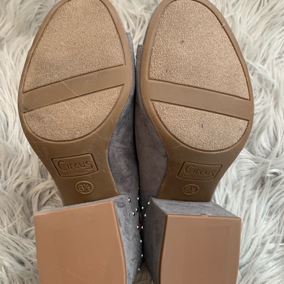 Sam Edelman Gray Studded Heels - Picture 5 of 6